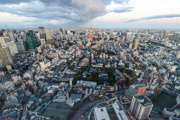 Tokyo vue du haut, Japon — Photo