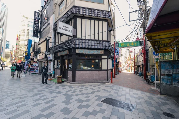Улицы Синдзюку. Токио, Япония — стоковое фото
