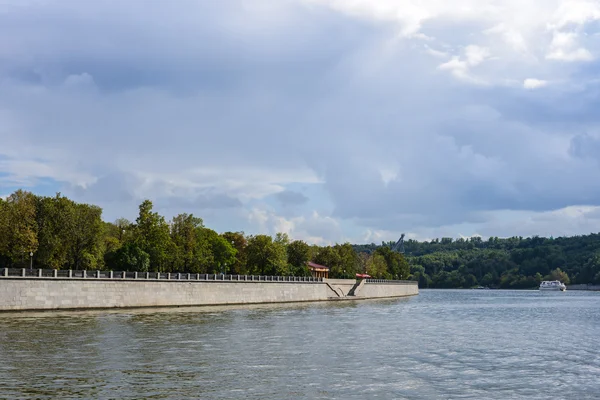 Moskva river, Moscow, Russia — Stock Photo, Image