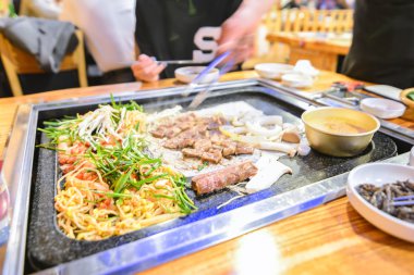 Seoul, Kore geleneksel yemek