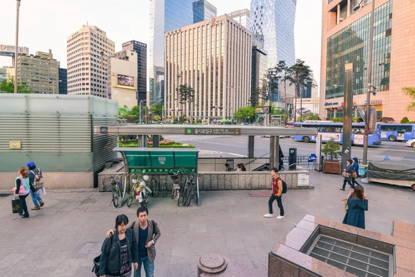 Architettura nel centro di Seoul — Foto Stock