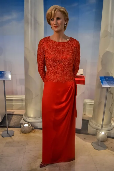 Diana, Princess of Wales wax figure in Madame Tussaud's museum in New York — Stock Photo, Image