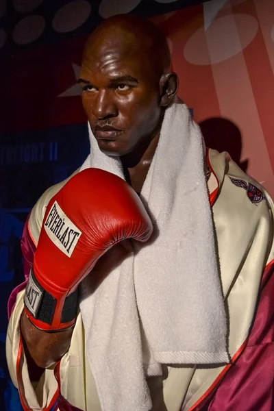 НЬЮ-ЙОРК, КИРКА 2011 - Восковая фигура Майка Тайсона в музее мадам Тюссо в Нью-Йорке Стоковое Изображение