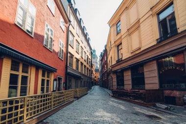 Stockholm, İsveç - Temmuz 2014 yaklaşık: Mimarlık Tarihi kent Stockholm, İsveç Temmuz 2014 yaklaşık.
