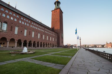 Stockholm, İsveç - Temmuz 2014 yaklaşık: Stokholm, İsveç Temmuz 2014 yaklaşık görünümünü.