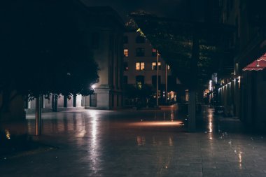 San Francisco, Ca - 2011 yaklaşık: street San Francisco Şehir gece, Ca, ABD yaklaşık Yaz 2011.