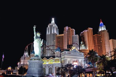 Las Vegas - 2011 yaklaşık: hotel New York gece zaman yaz 2011 yaklaşık Las Vegas Las Vegas Las Vegas, Nevada, ABD.