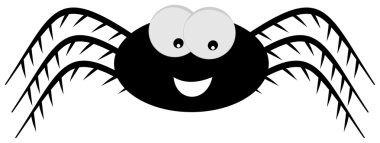 Gülümseyen bir örümcek