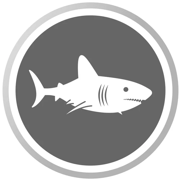 Rekin szary panelu — Wektor stockowy