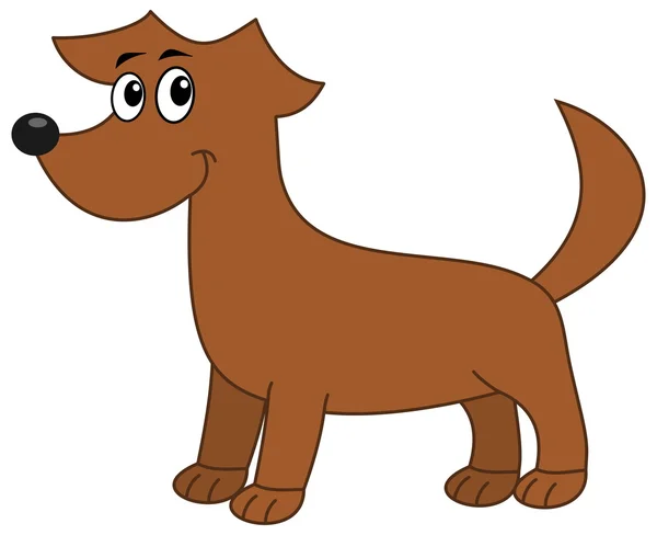 Профиль собаки — стоковый вектор