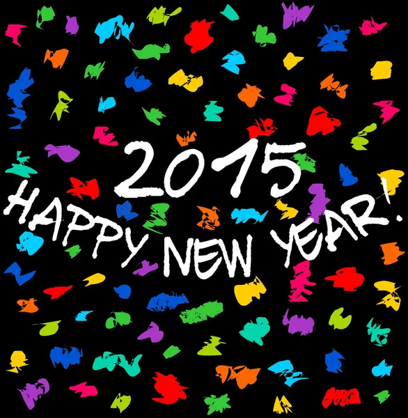 Happy new year 2015 — Stock Vector