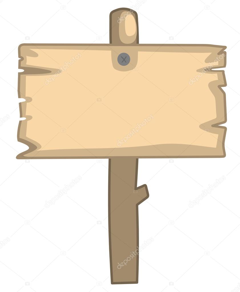 Panel for cartoon in wood Stock Vector Image by ©hurgem 72642509