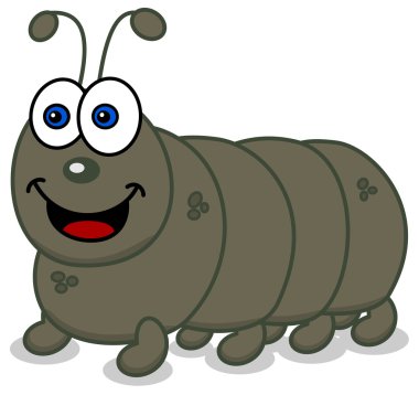 gülümseyen tırtıl