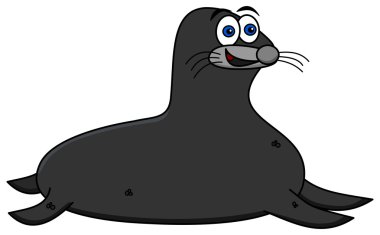 gülümseyen deniz aslanı