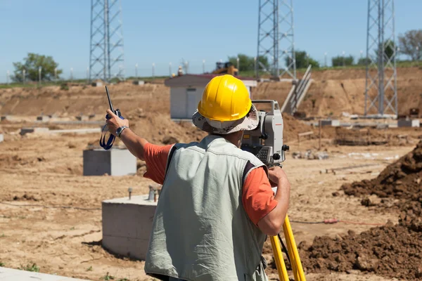 Site de construction. Activité immobilière . — Photo