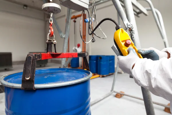 Hazardous waste packaging — Stock Photo, Image