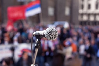 Protesto. Kamu gösteri.