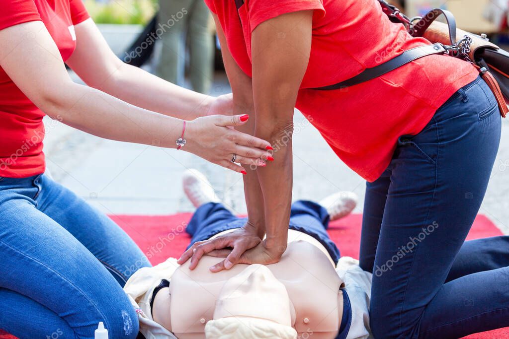 First aid and CPR course