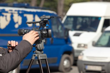 Bir trafik sıkışıklığı filme