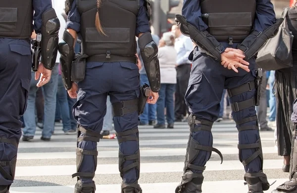 Policía. Fuerzas especiales — Foto de Stock