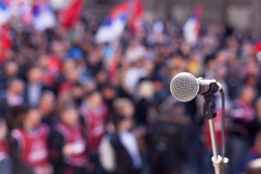 Protesto. Kamu gösteri.