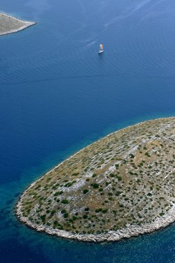 Yelkenli tekne Kornati adalar