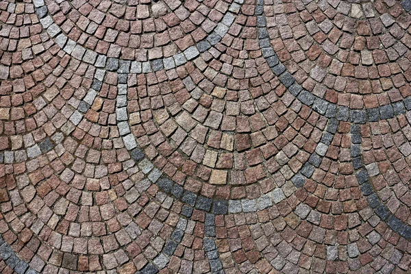 Pedras de pavimentação fundo textura quadrada — Fotografia de Stock