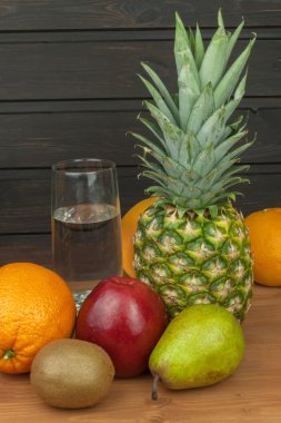 Sporcular için sağlıklı bir diyet. Diyet yemekleri. Meyveli Kahvaltı.