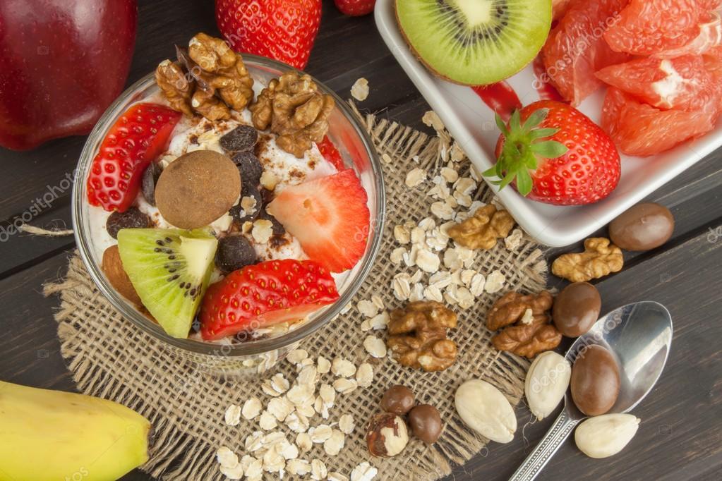 Dieta de yogurt con avena