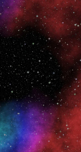 Yeni panoramik derin uzaya arıyorum. Sırları ve gizemleri evrenin. Karanlık gece gökyüzüne yıldızlarla dolu. Uzayda Bulutsusu.