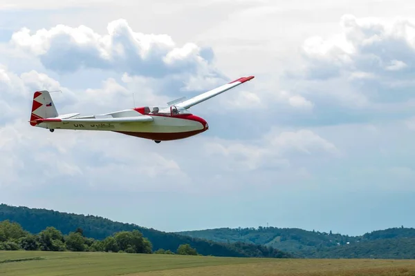 Brno Czech Republic July 2021 Glider Designed Pilot Training Model — Stock Photo, Image