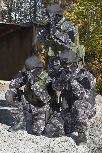 Special anti-terrorist squad, coached at the shooting range