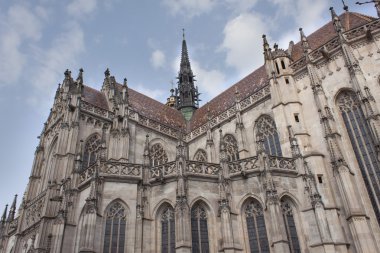 st. elisabeth Katedrali (1378 ve 1508 arasında inşa edilmiş). Kosice, Slovakya.