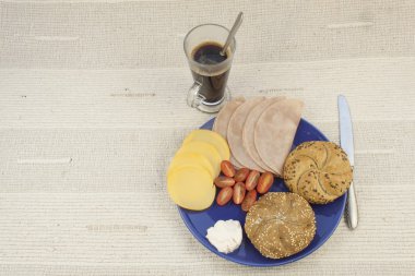 Kahvaltı diyet, ağırlık azaltma, ev yapımı yiyecek