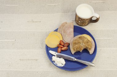 Kahvaltı diyet, ağırlık azaltma, ev yapımı yiyecek