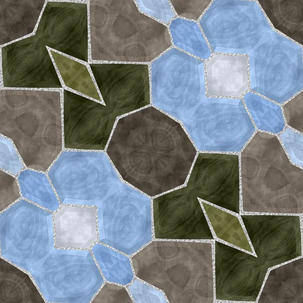 Бесшовная текстура абстрактной ткани. Калейдоскопическая плитка . — стоковое фото