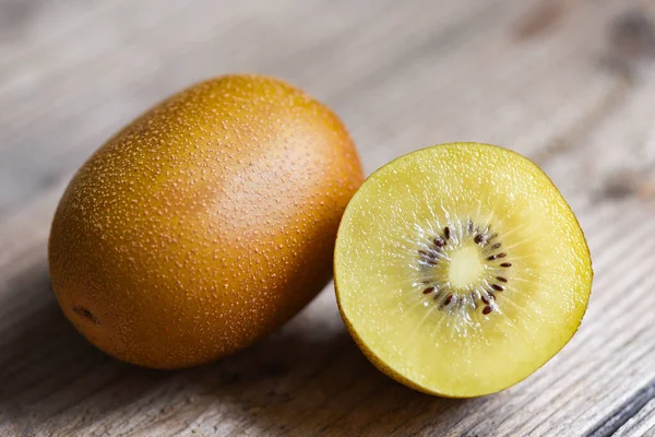 Kiwi Szelet Háttér Kiwi Gyümölcs — Stock Fotó
