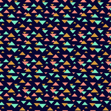 geometrik Dikişsiz desen üçgen ile