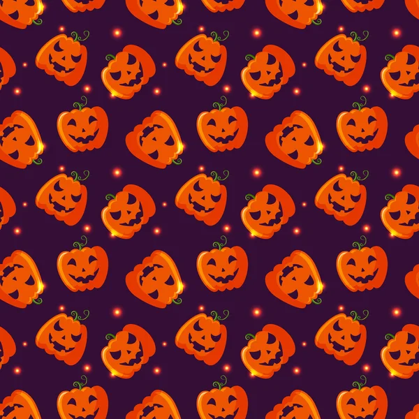 Modèle sans couture Halloween — Image vectorielle