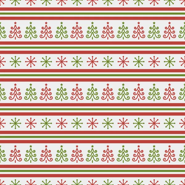 Christmas seamless pattern. — Stock Vector