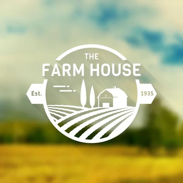 Logo vectoriel de Farm House. — Image vectorielle