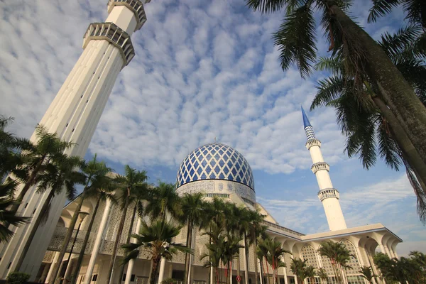 Mešita sultan salahuddin abdul aziz shah shah alam Malajsie — Stock fotografie