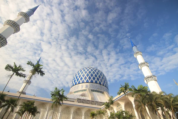 Mešita sultan salahuddin abdul aziz shah shah alam Malajsie — Stock fotografie