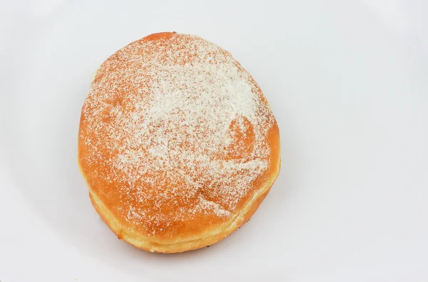 Donut assorti sur blanc — Photo