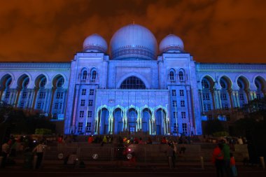 Kuala Lumpur: Işık ve hareket Putrajaya Putrajaya üzerinden 12 Aralık 14 Aralık 2014 gerçekleştirildi