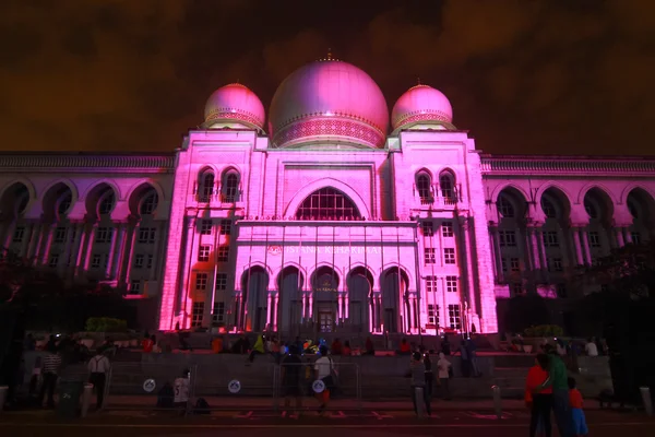 Kuala Lumpur: Light And Motion Putrajaya si è tenuto a Putrajaya in Malesia dal 12 dicembre al 14 dicembre 2014 — Foto Stock