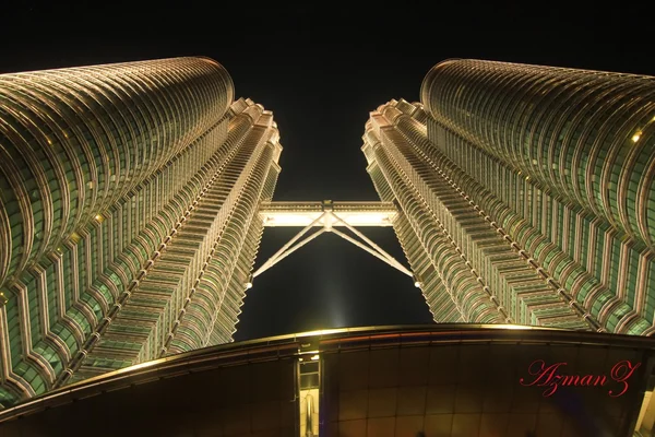 吉隆坡双子塔 — 图库照片