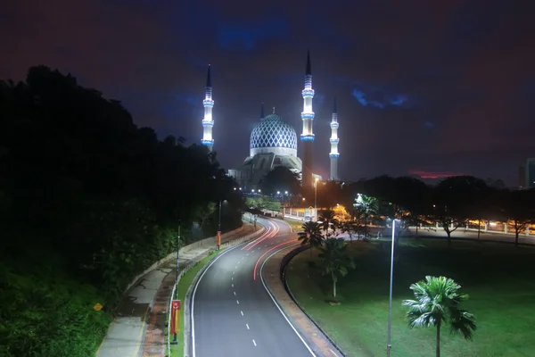 Early morning scenery at a mosque — Stock Photo, Image