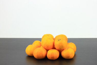 Mandarin portakal yığını