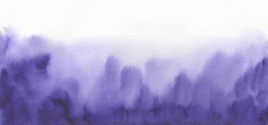 Abstract watercolor background, hand painted texture, purple paint stains. Design for backgrounds, wallpapers, covers and packaging.	